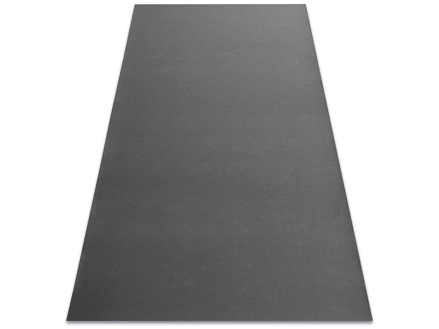 Tapis ANTIDÉRAPANT RUMBA 1897 couleur unique gris foncé 120x200 cm