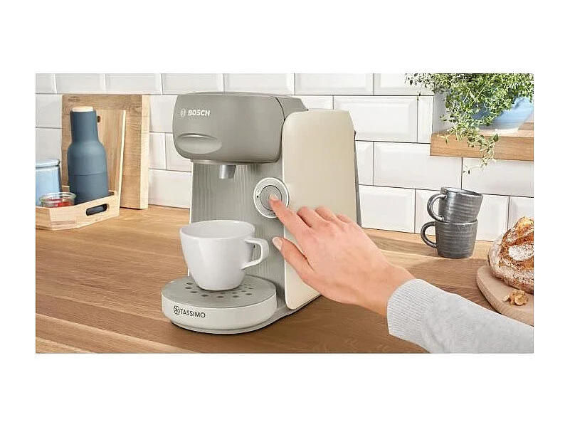 Machine a café - BOSCH - Tassimo FINESSE TAS16B7 - Creme