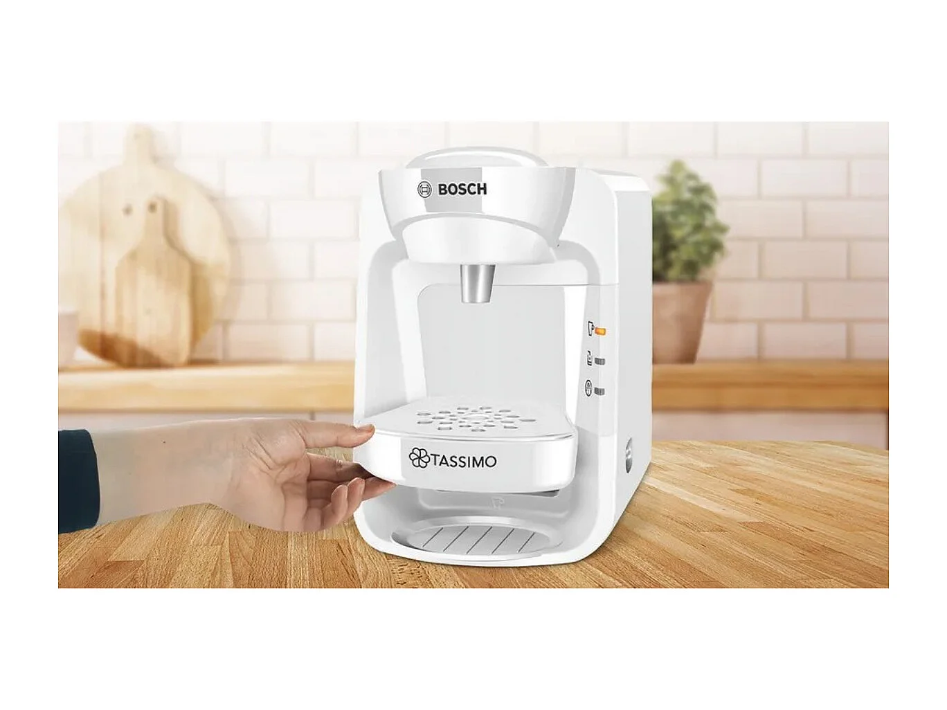 BOSCH TAS3104 Machine a café TASSIMO SUNY White Edition