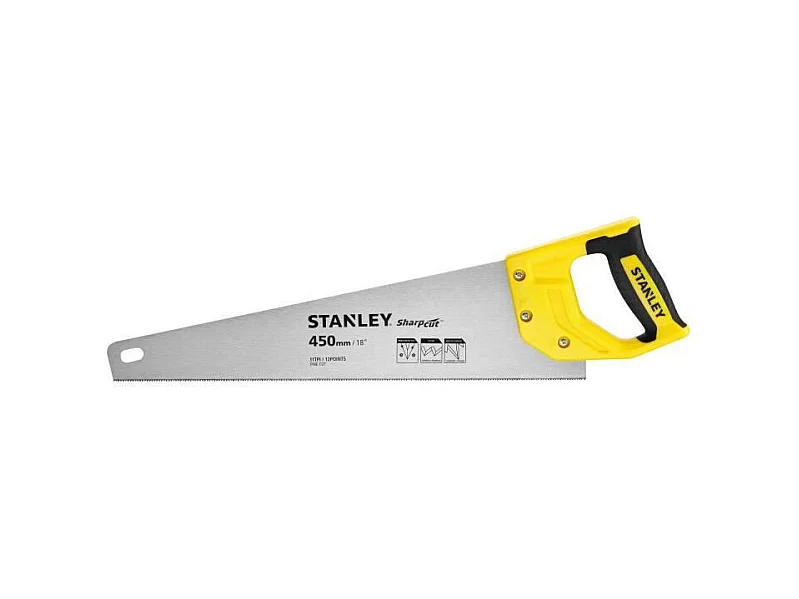 Sega a mano Stanley SharpCut Coupe Fine da 450mm