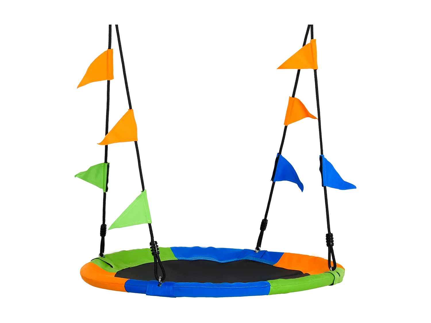 Altalena rotonda per bambini da 3 anni per esterni e interni