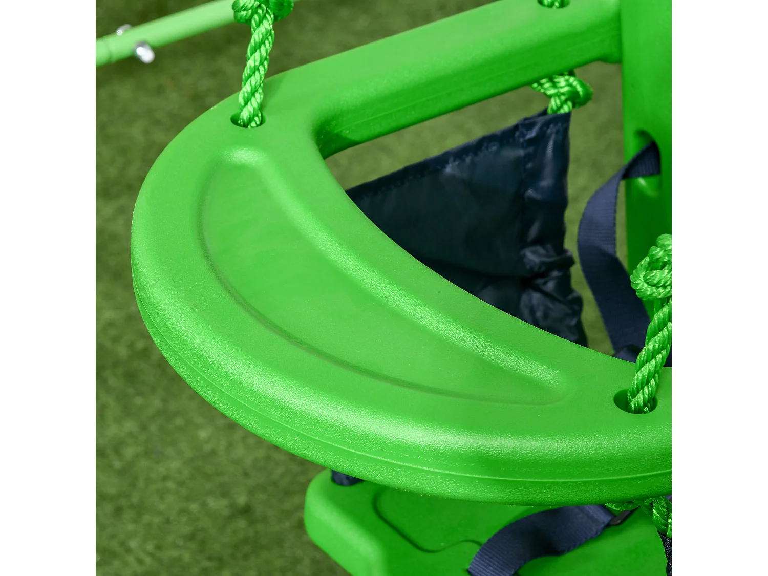 Altalena per bambini 6-36 mesi da giardino e salotto verde