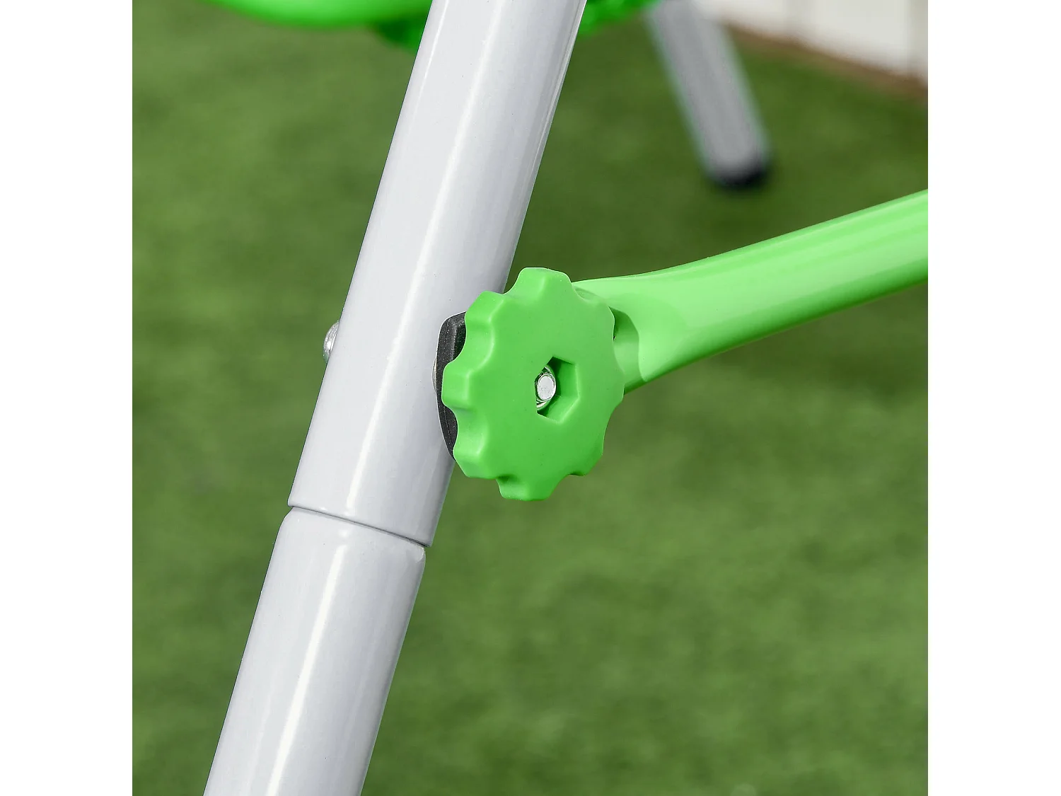 Altalena per bambini 6-36 mesi da giardino e salotto verde