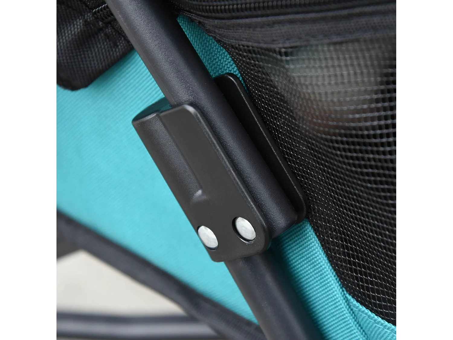 Passeggino per cani pieghevole ruote girevoli con freno in eva verde