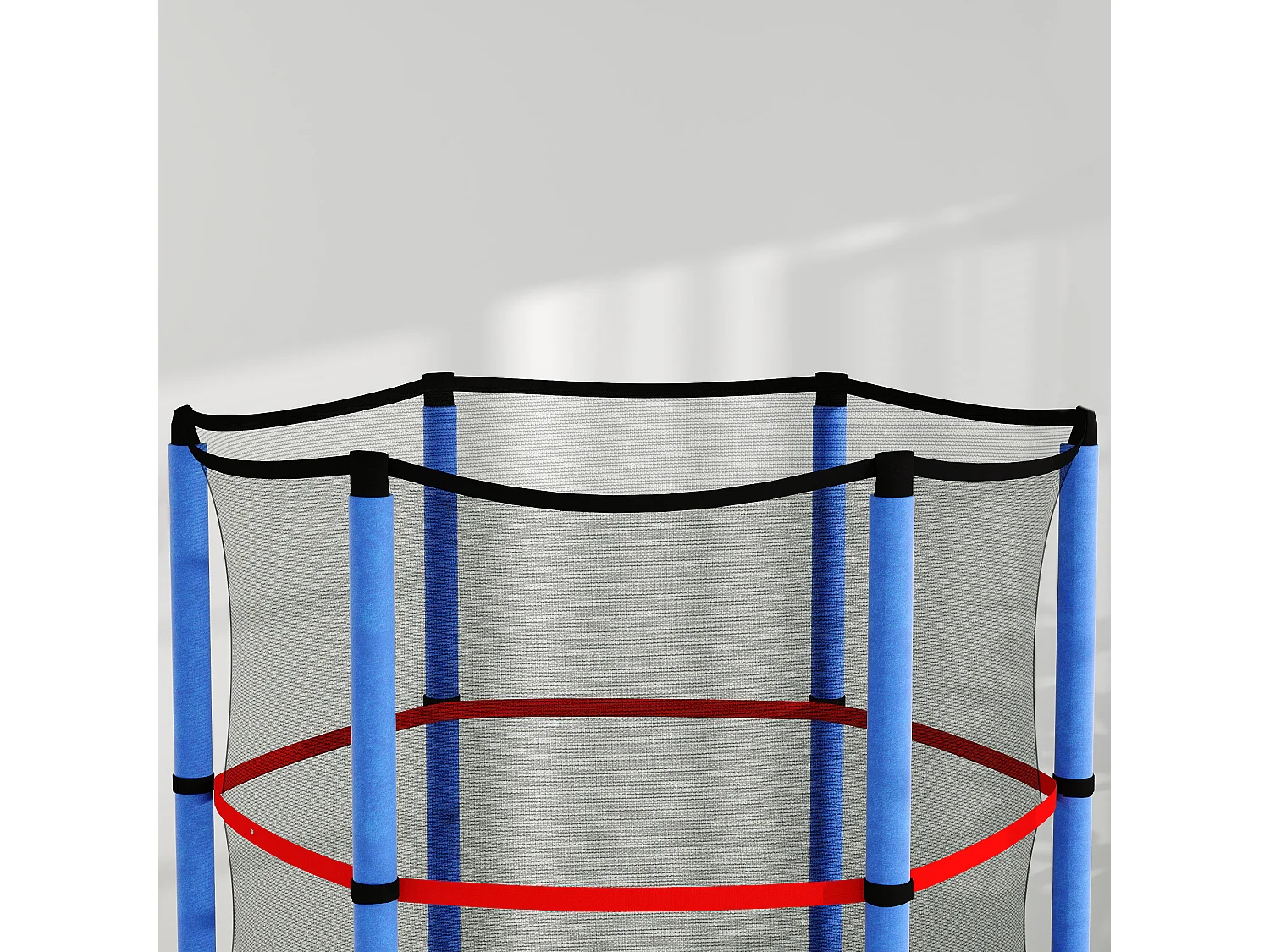 Tappeto elastico per bambini 3-6 anni con 3 ingressi multicolore