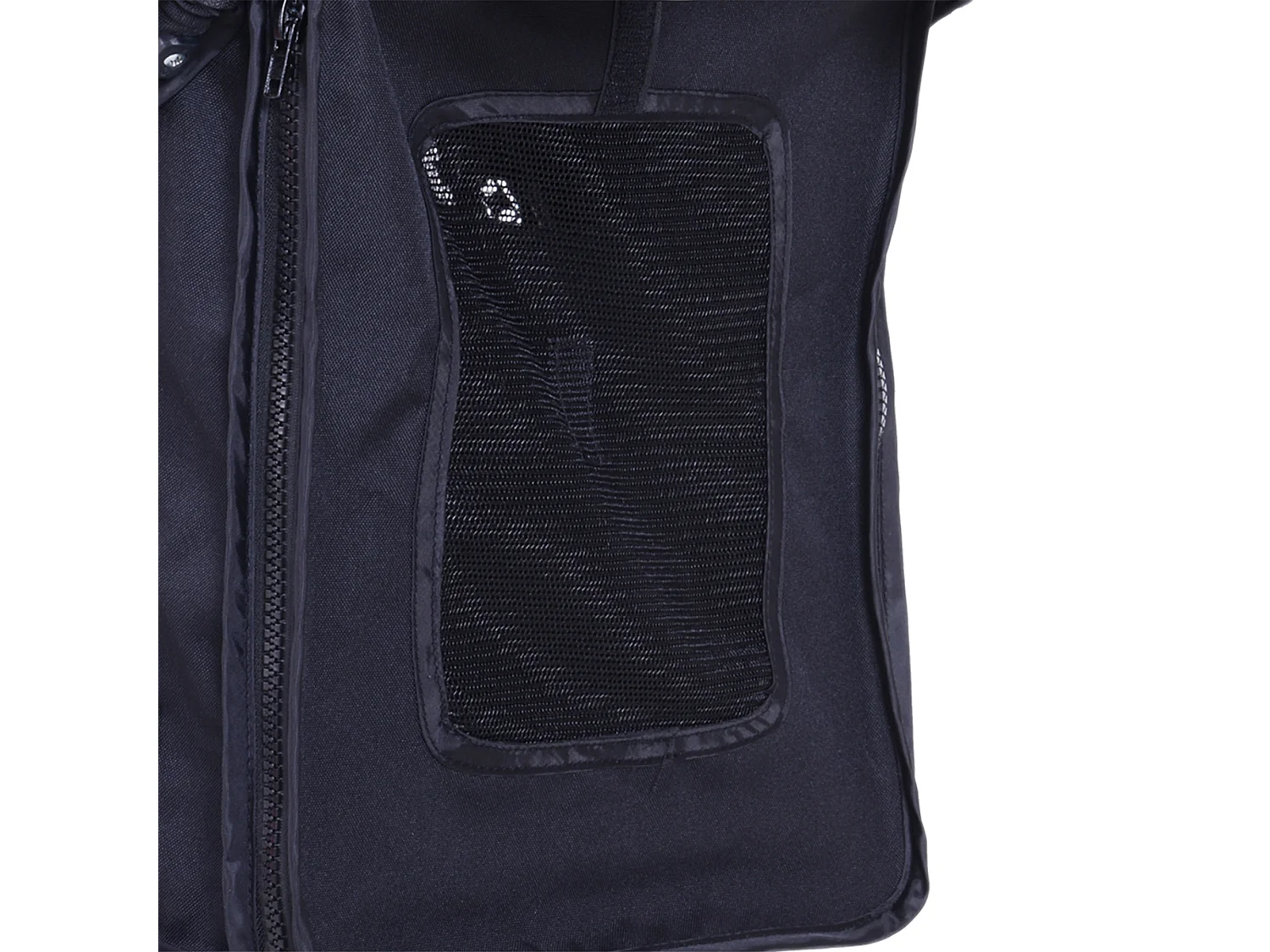 Passeggino per cani piccoli 15kg pieghevole nero