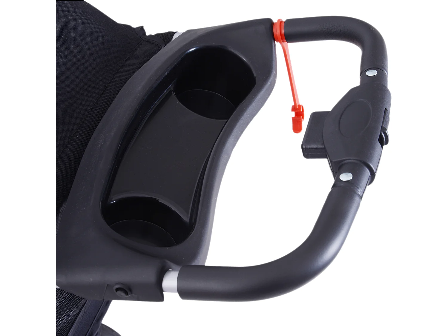 Passeggino per cani piccoli 15kg pieghevole nero