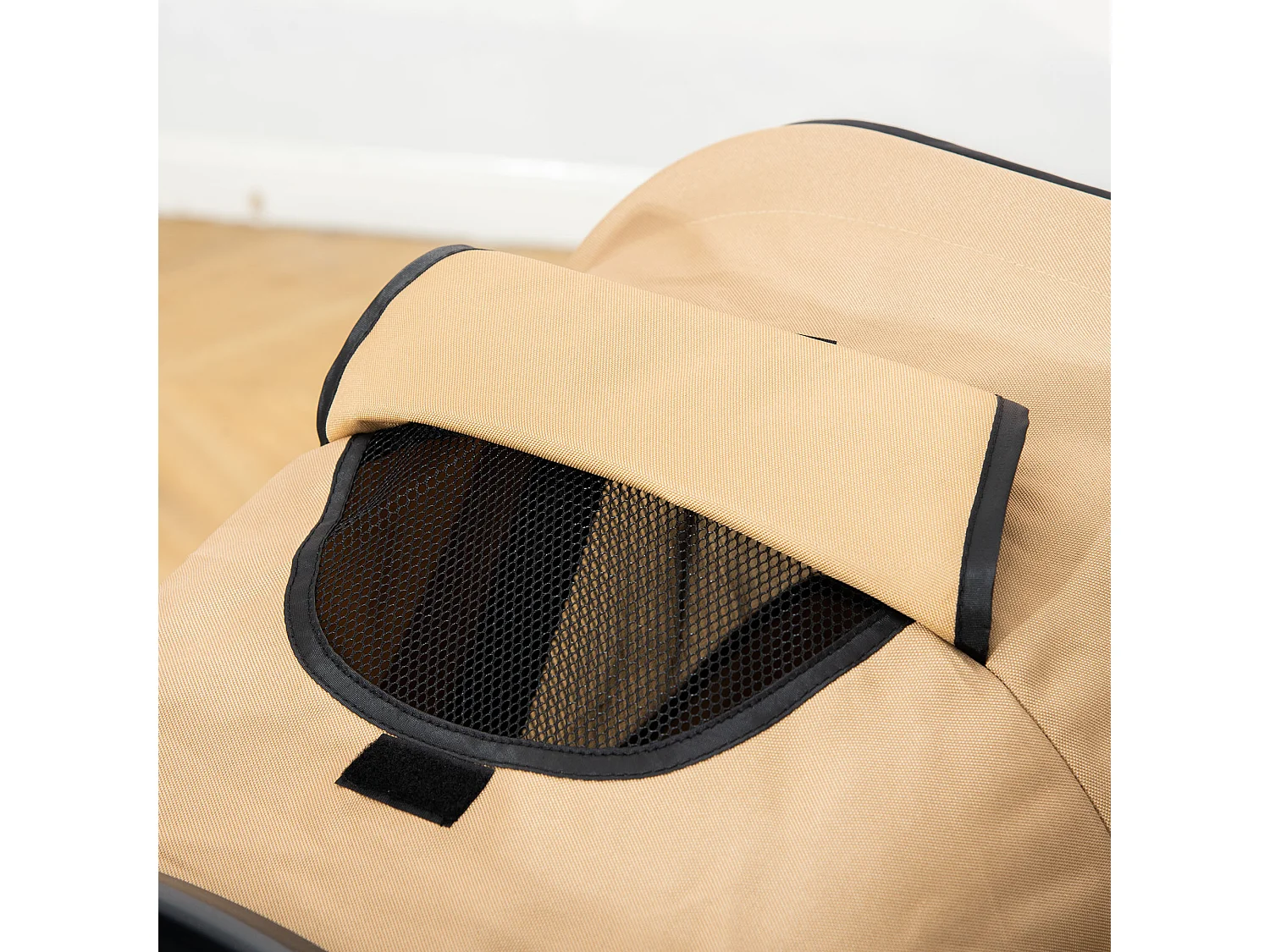 Passeggino per cani piccoli e mini pieghevole con cestino e rete caffè