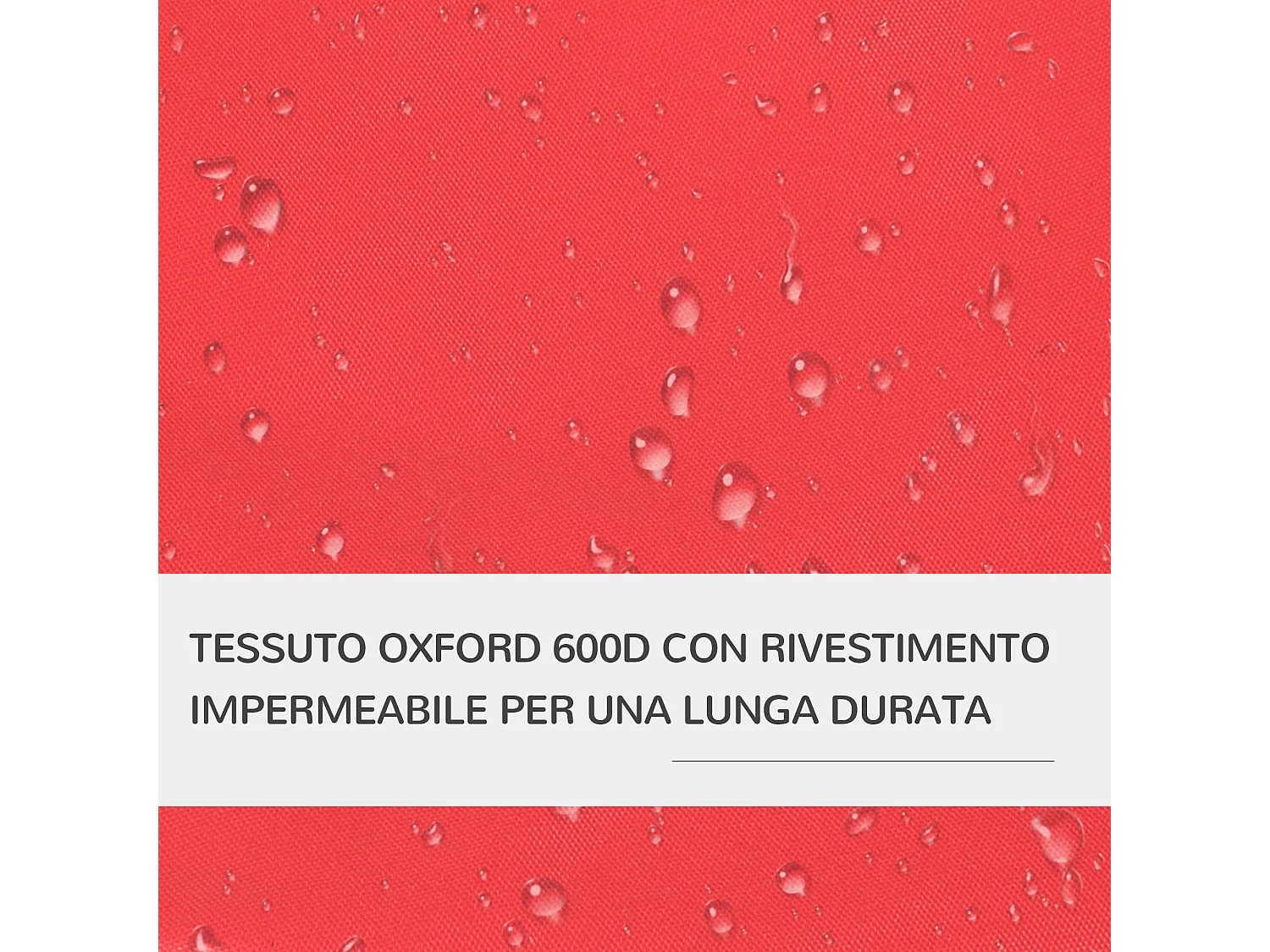 Passeggino per cani piccoli 15kg pieghevole rosso