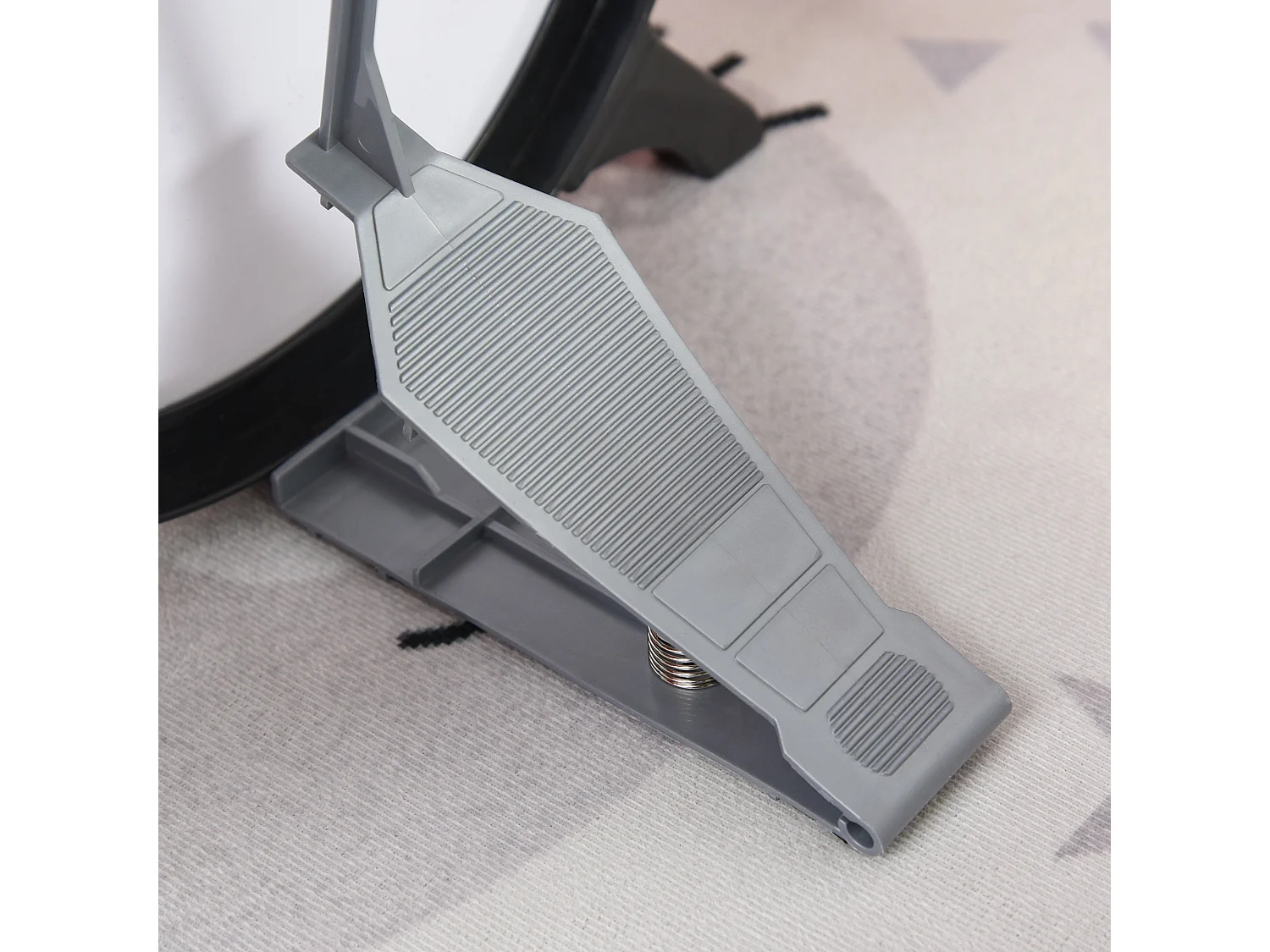 Set batteria per bambini strumenti musicali effetti sonori abs rosso