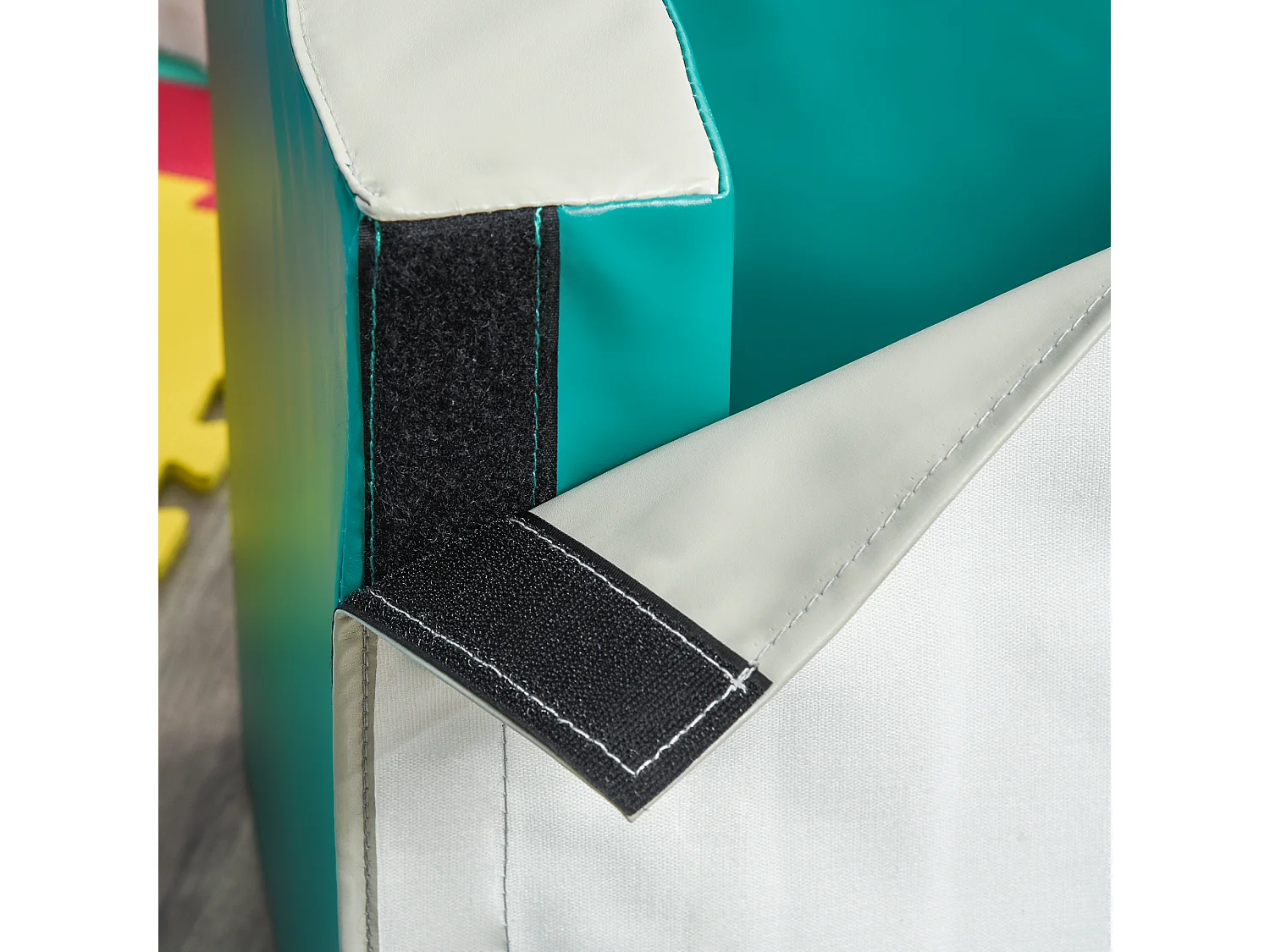 Set 4 blocchi di costruzioni morbidi per bambini 1-3 anni modulabili