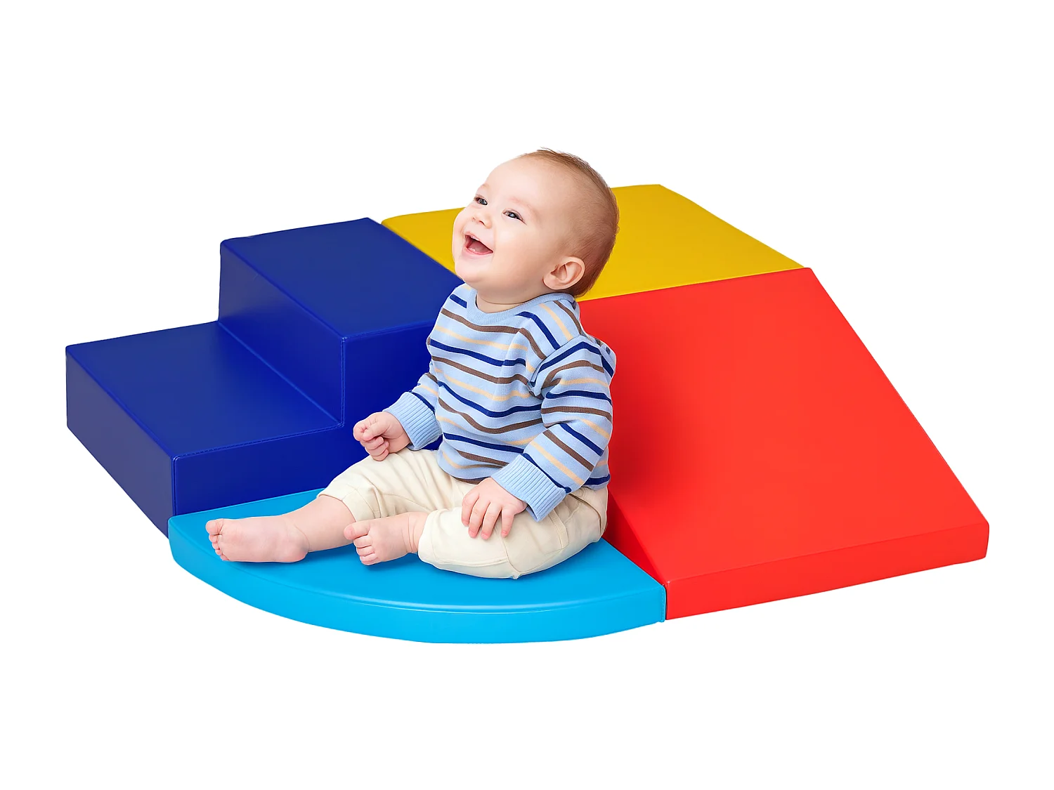 Set costruzioni morbide da 4 pezzi per bambini da 1-3 anni