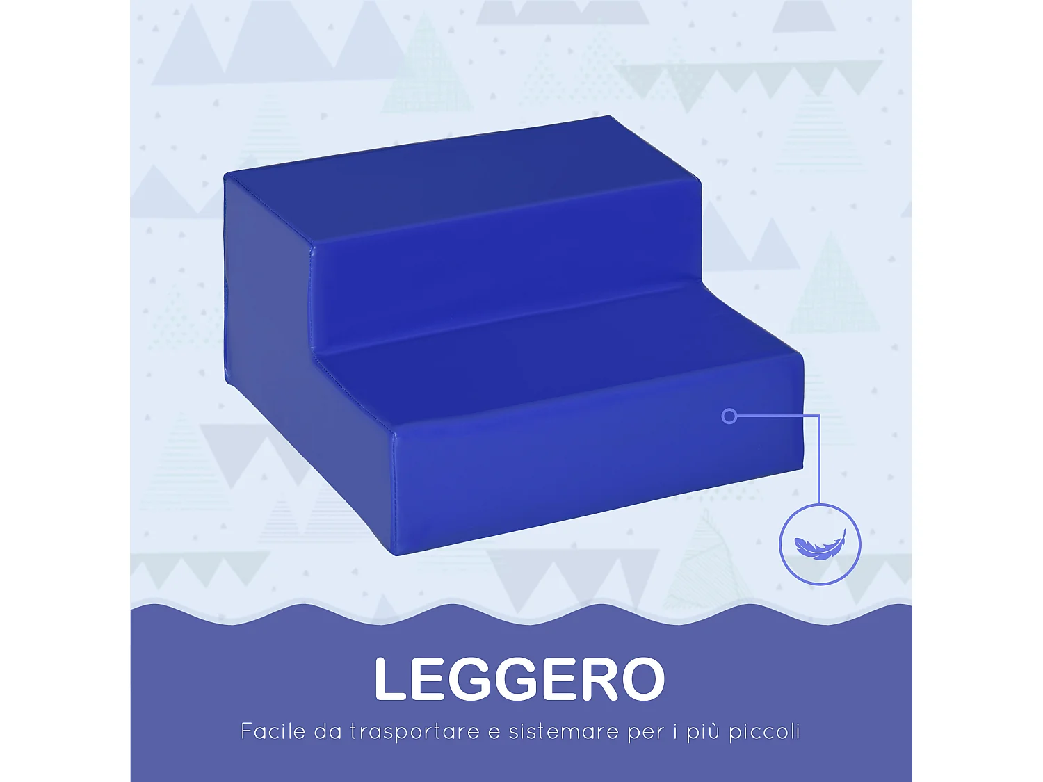 Set costruzioni morbide da 4 pezzi per bambini da 1-3 anni