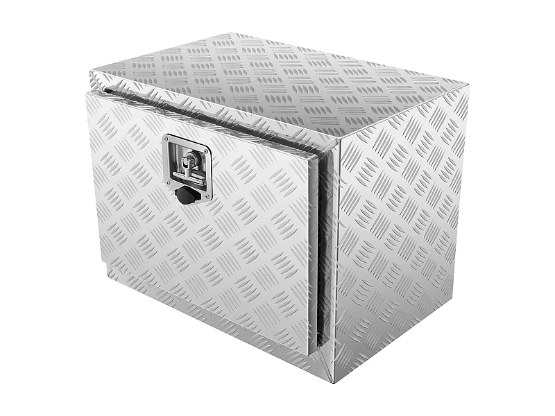 Cassetta degli Attrezzi SucceBuy Cassetta Portautensili in Alluminio per Cassone di Camion, 60.96 x 35.56 x 40.64 cm per Rimorchi