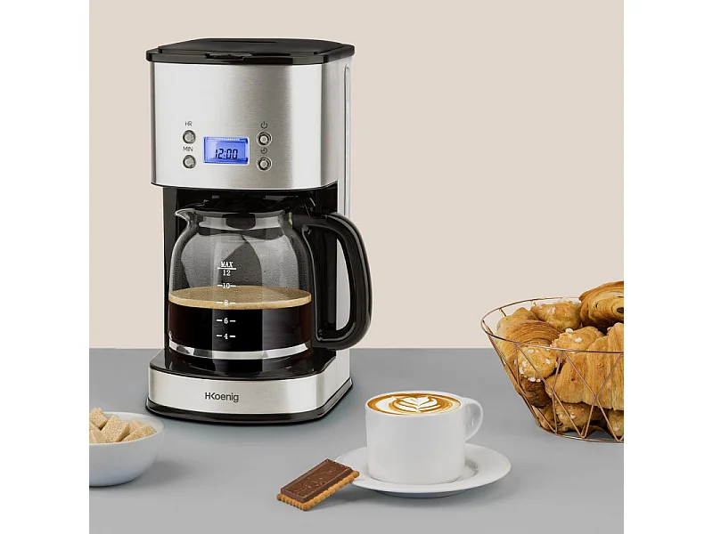 Cafetière H.Koenig MG30 Argent Réparable