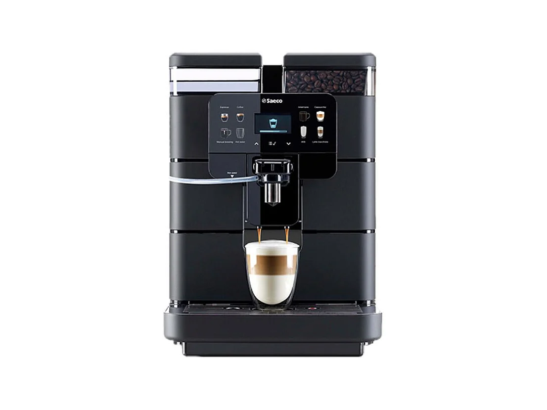 Philips Saeco Coffeemachine New Royal One Touch Cappuccino black Schwarz (9J0080)