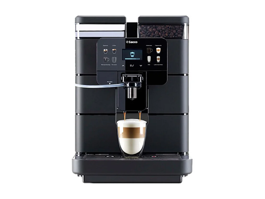 Philips Saeco Coffeemachine New Royal One Touch Cappuccino black Schwarz (9J0080)