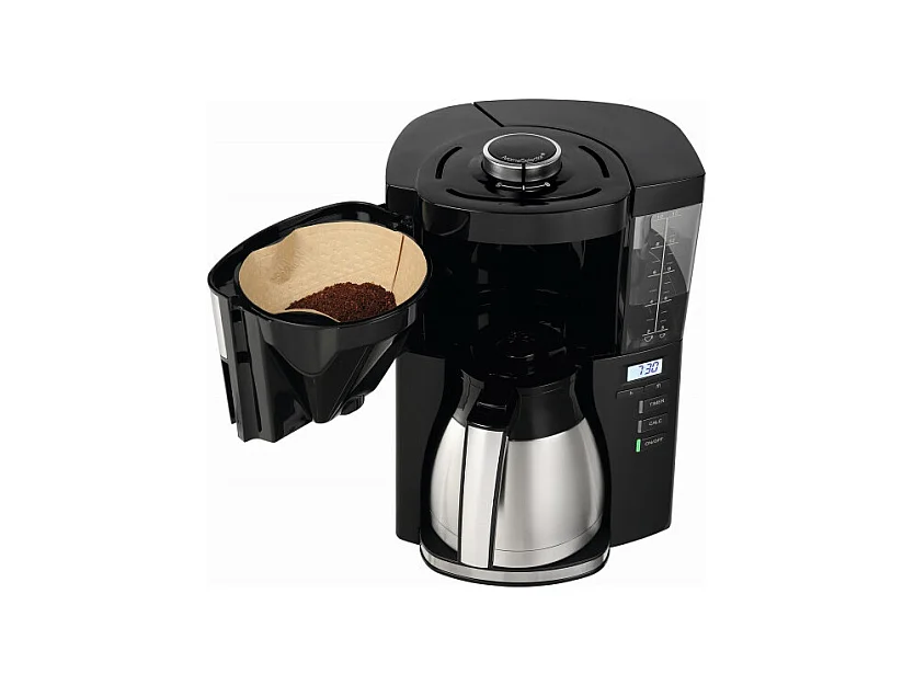 Ekspres do kawy Melitta 1025-18 Look Therm Timer czarno-srebrny (1025-18)