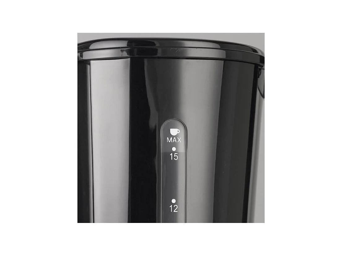 Cafetiere électrique - BRANDT - CAF815X - 15 tasses - 800 W - Noir