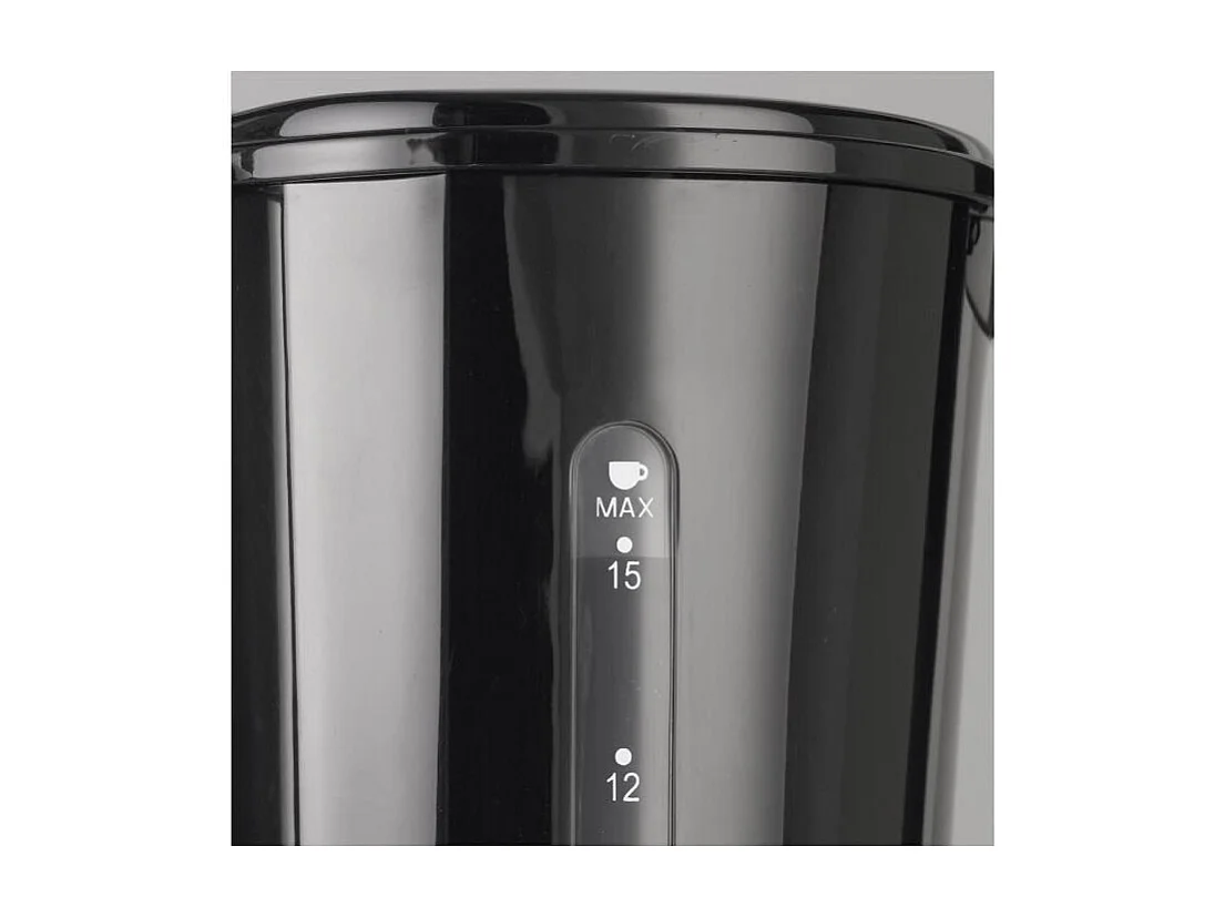 Cafetiere électrique - BRANDT - CAF815X - 15 tasses - 800 W - Noir