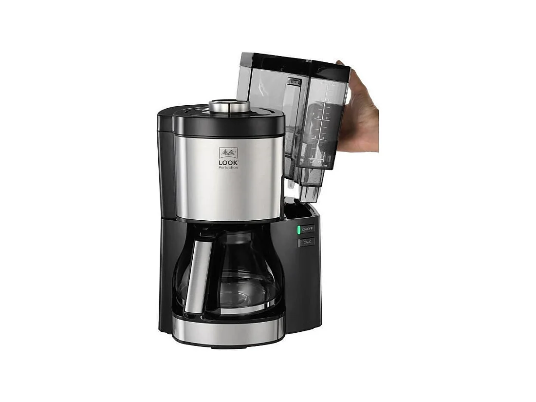 Cafetière Filtre Look V Perfection Melitta 1025-06 - Noir AromaSelector® 10 Tasses 1,25L