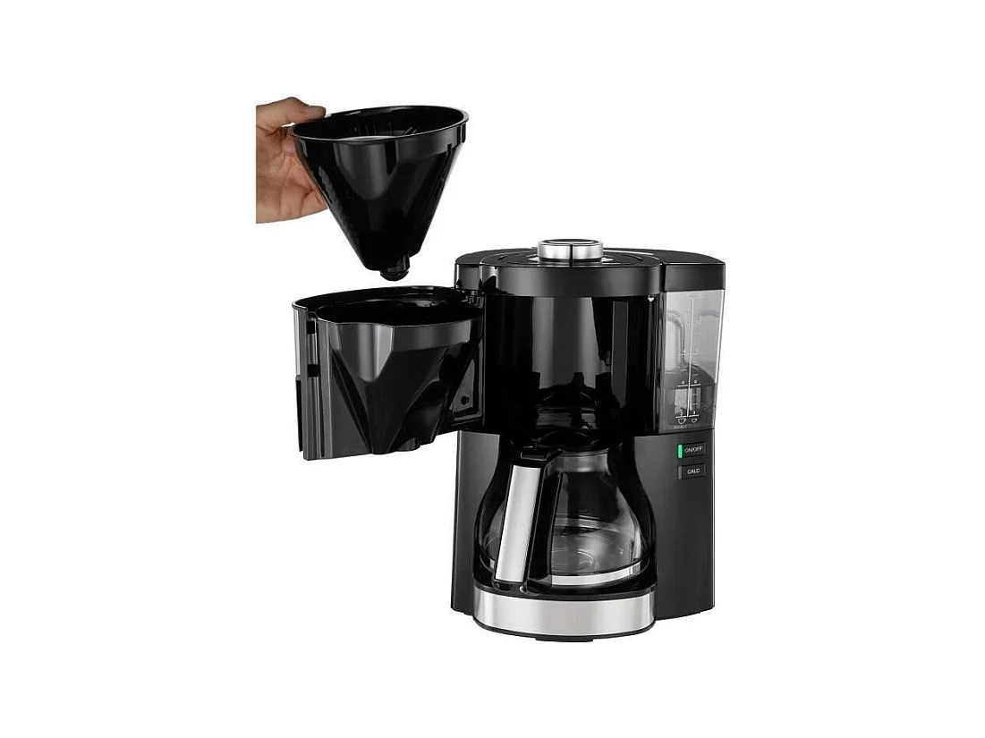 Cafetière Filtre Look V Perfection Melitta 1025-06 - Noir AromaSelector® 10 Tasses 1,25L