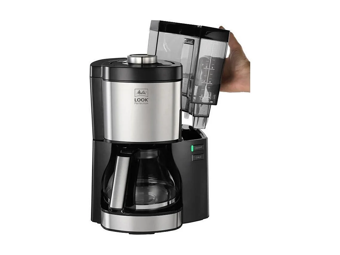 Cafetière Filtre Look V Perfection Melitta 1025-06 - Noir AromaSelector® 10 Tasses 1,25L
