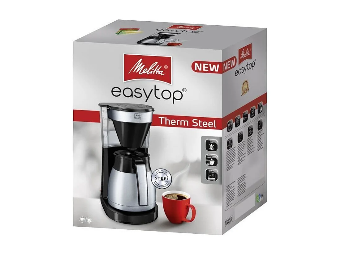 Cafétière électrique Melitta 6764913 Noir 1050 W 1 L