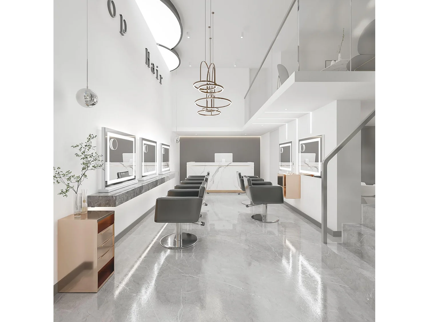 Verlichte make-upspiegel van 58 x 48 cm, Hollywood LED Bluetooth-spiegel met aanraakbediening, 3 helderheidsstanden, voor tafel en muur, type C en USB - wit