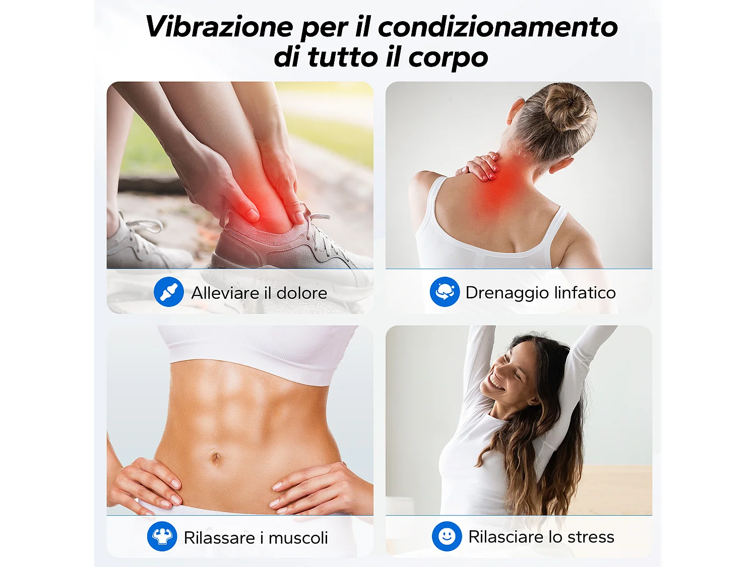 MERACH Vibratie Fitnessplaat - 430-580 Trillingen/min - Maximaal Draagvermogen 180kg - Met 10 Versnellingen, Bluetooth Connectie en Afstandsbediening - Zwart