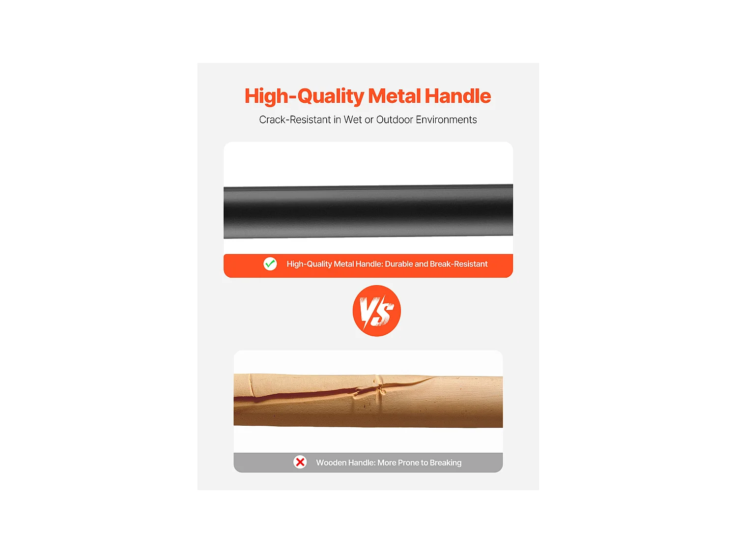 Fourche à Bêcher SucceBuy 5 Dents, Outil de Jardinage avec Manche en Métal Solide, Longueur Totale de 105 cm, Poignée en Y Ergonomique, Idéale pour Creuser