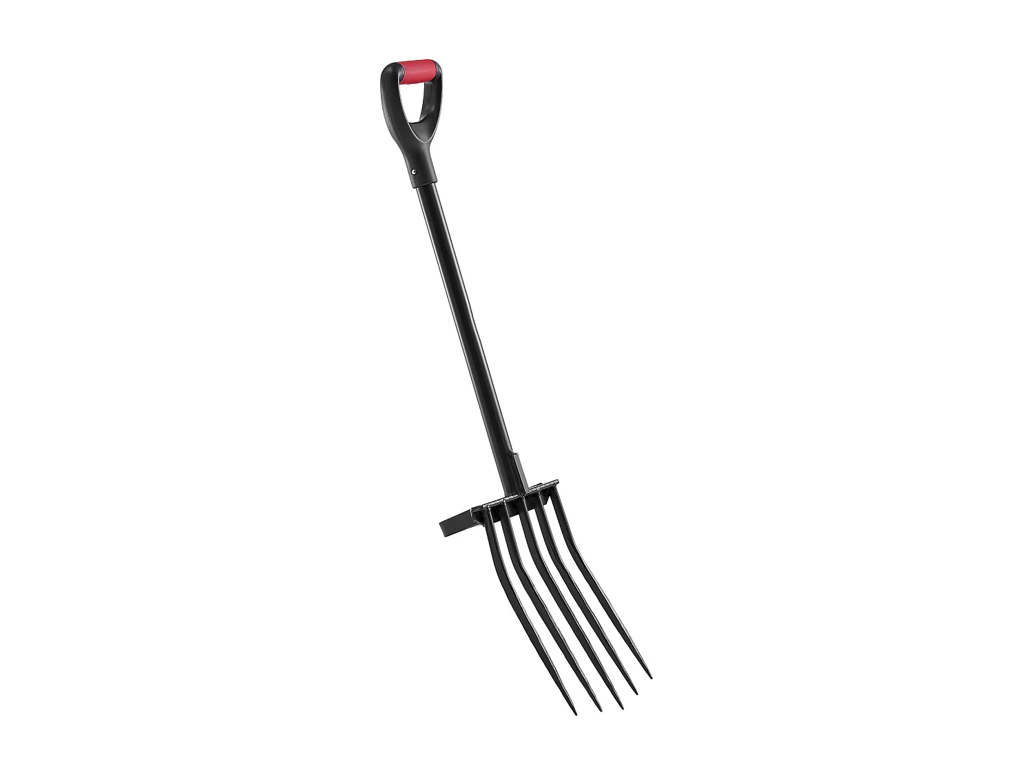 Fourche à Bêcher SucceBuy 5 Dents, Outil de Jardinage avec Manche en Métal Solide, Longueur Totale de 105 cm, Poignée en Y Ergonomique, Idéale pour Creuser