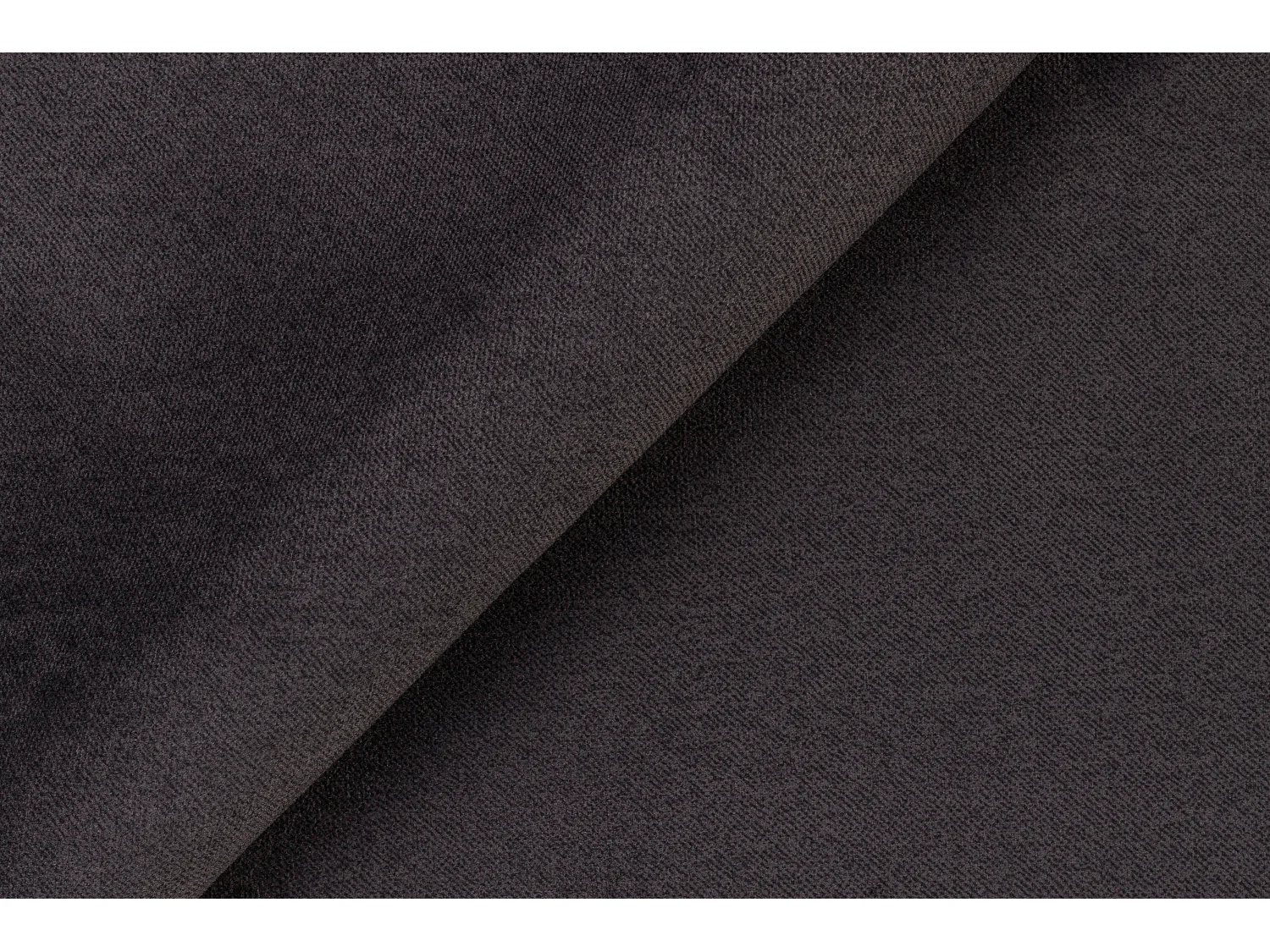 Canapé d’angle moderne avec fonction lit et coffre de rangement, en tissu velours noir, et des appuie-têtes réglables Hilda