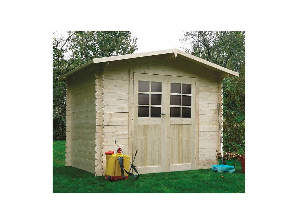 Abri de jardin en bois - 2480 x 1980