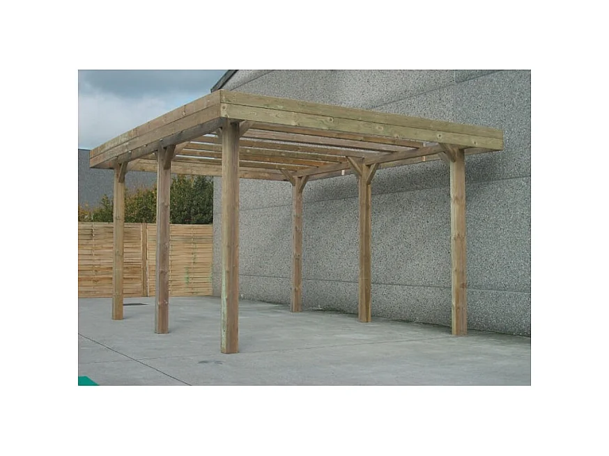 Carport base 5x5 hauteur 4m