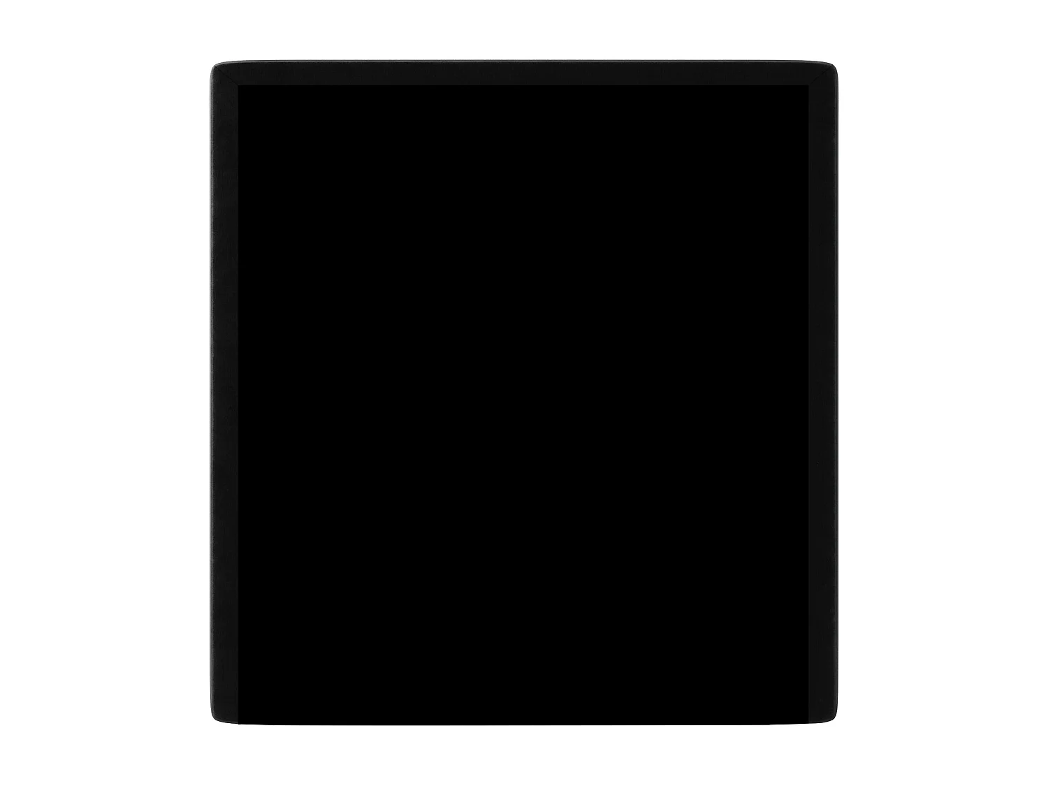 BEDANTE Lit boxspring ALTEA 80x200 Monolith 97 gris foncé lit coffre lit simple lit d’hôtel