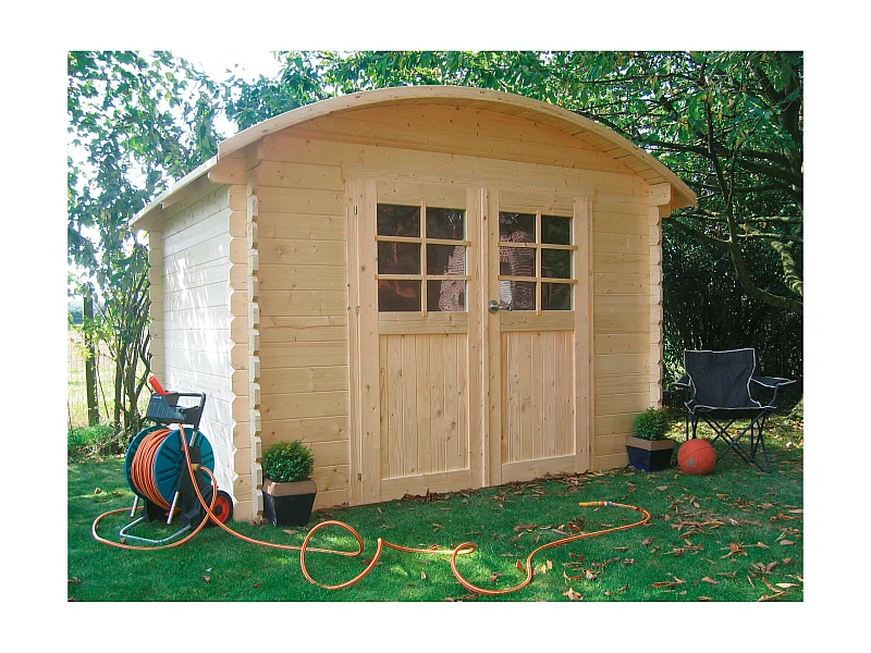 Abri de jardin Dainville en bois - 2980 x 2380