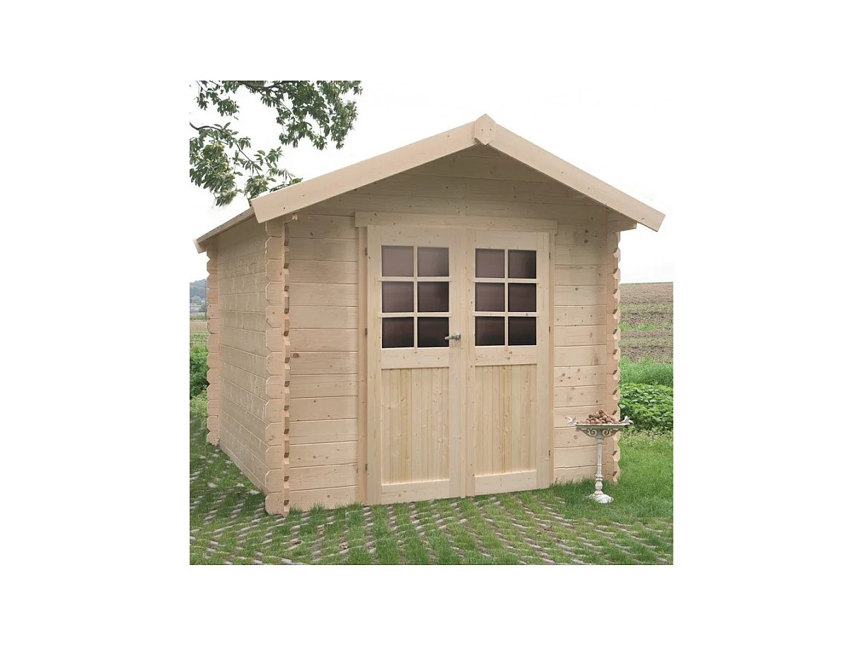Abri de jardin en bois - 2380 x 2380