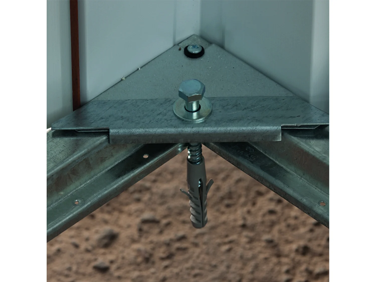 Yardmaster Abri de jardin métal 7,18m² - 108geyz