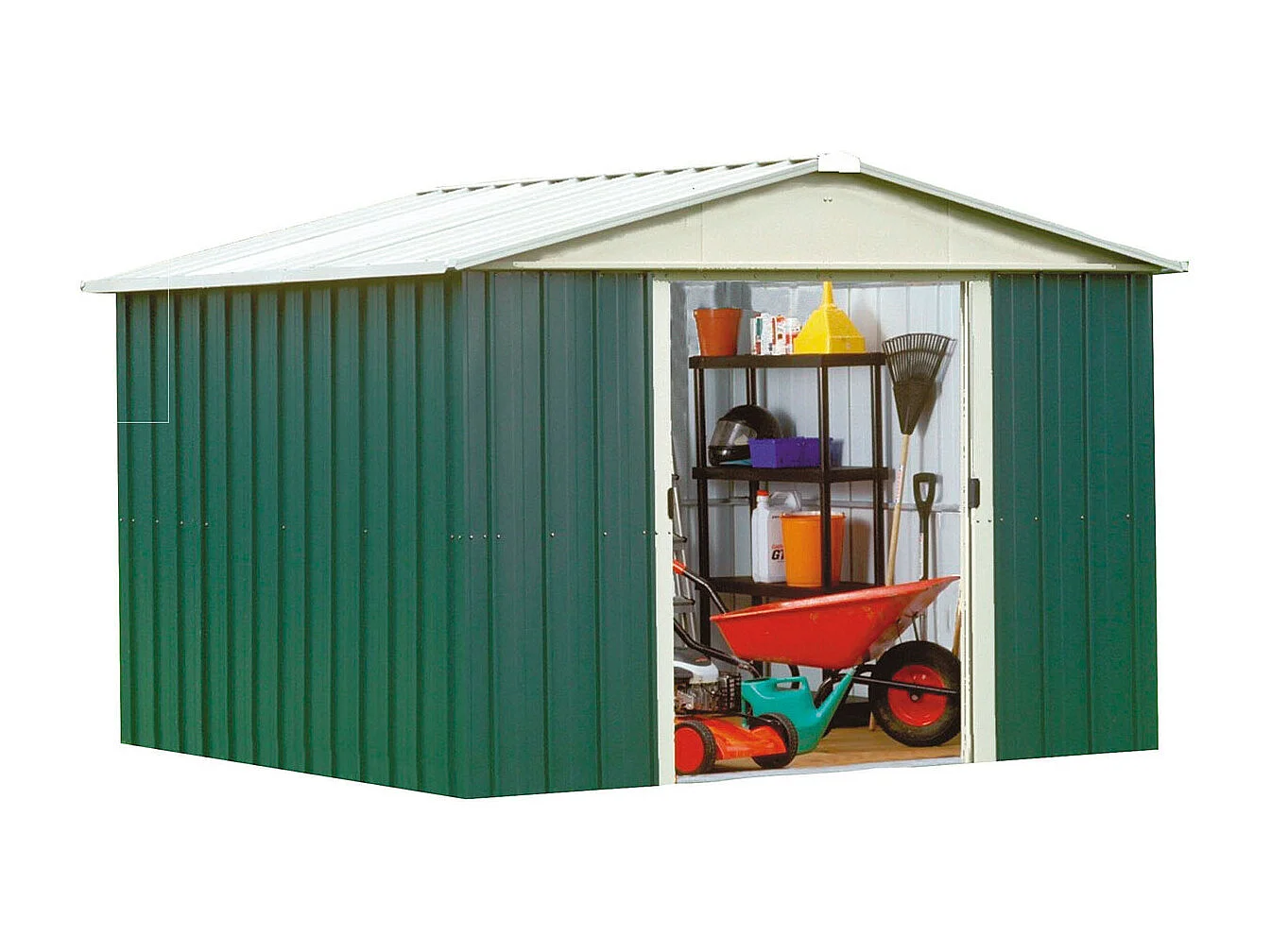 Yardmaster Abri de jardin métal 7,18m² - 108geyz