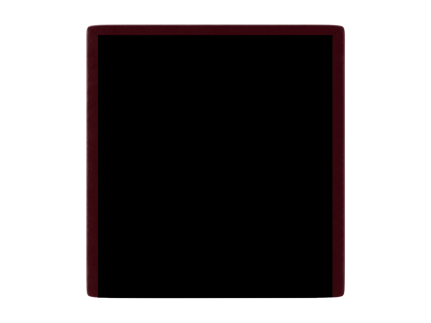 BEDANTE Lit boxspring ALTEA 80x200 Monolith 59 rouge lit coffre lit simple lit d’hôtel