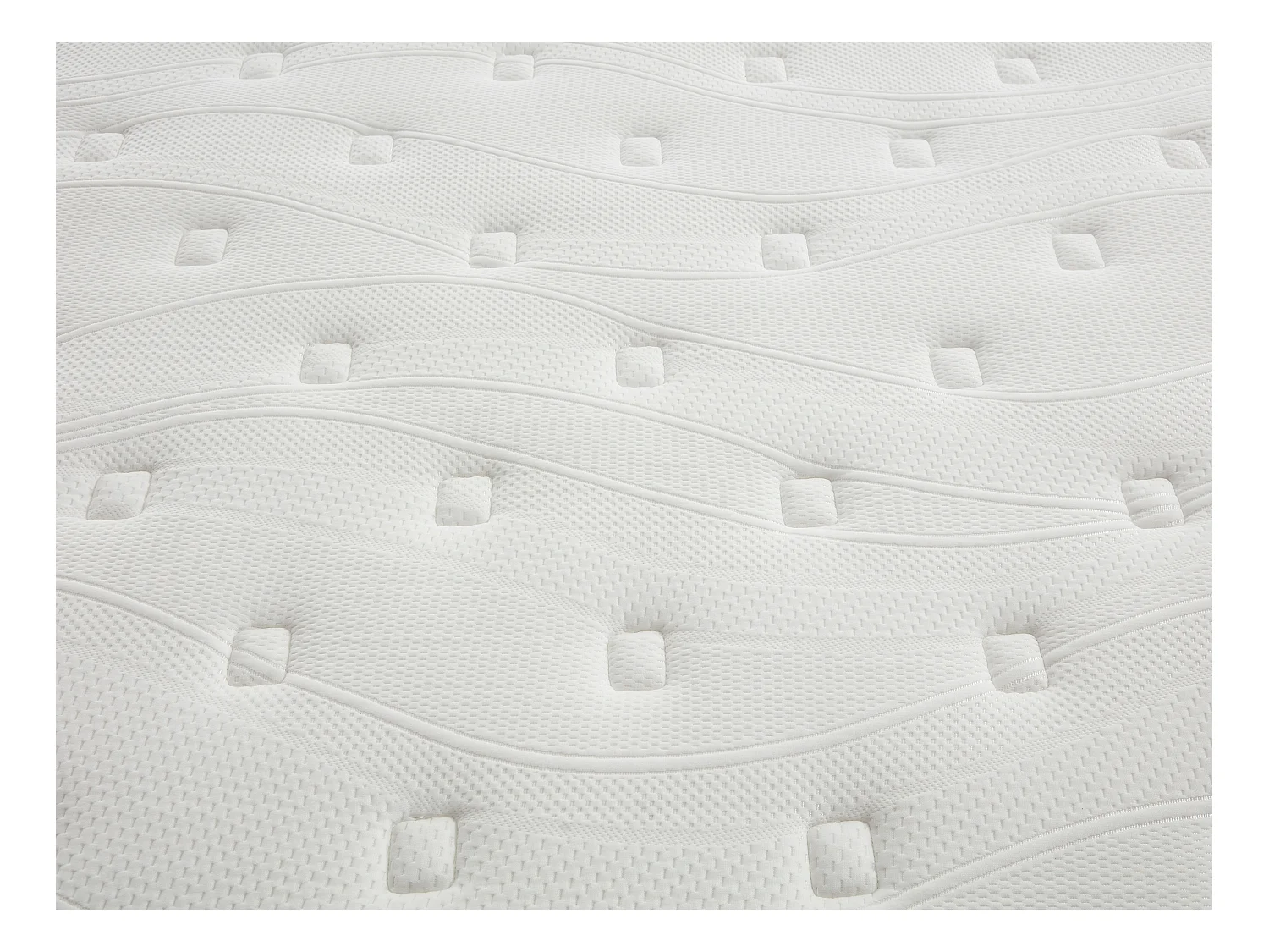 Ensemble 140 x 190 cm sommier coffre naturel clair + matelas ressorts ensachés 7 zones accueil TPE ép.28cm - ONEBIA de PALACIO