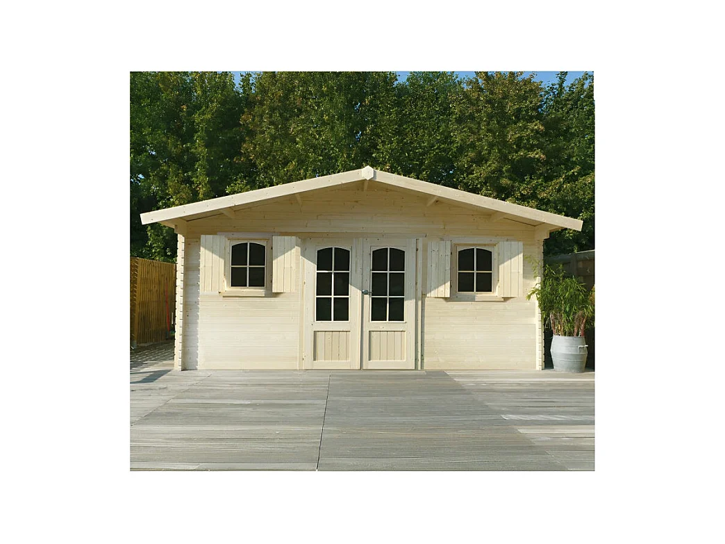 Abri de jardin en bois - 5680 x 3880