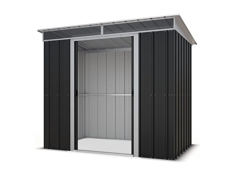 Tuinberging in metaal antraciet - 3,78 m²