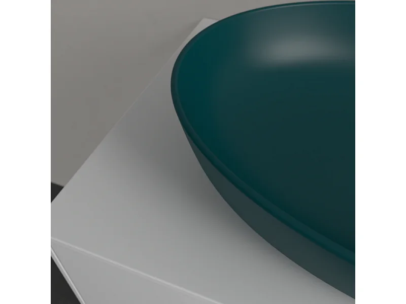 Vasque ovale à poser VILLEROY ET BOCH Artis Vert Teal