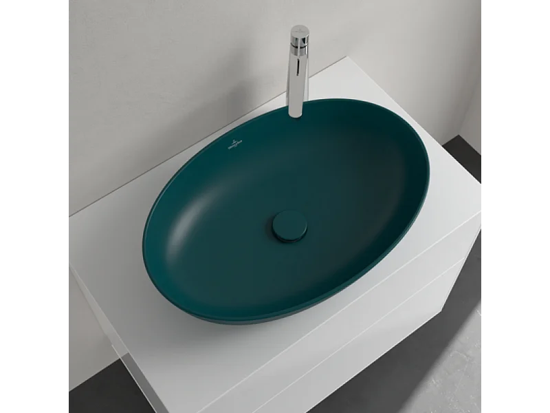 Vasque ovale à poser VILLEROY ET BOCH Artis Vert Teal