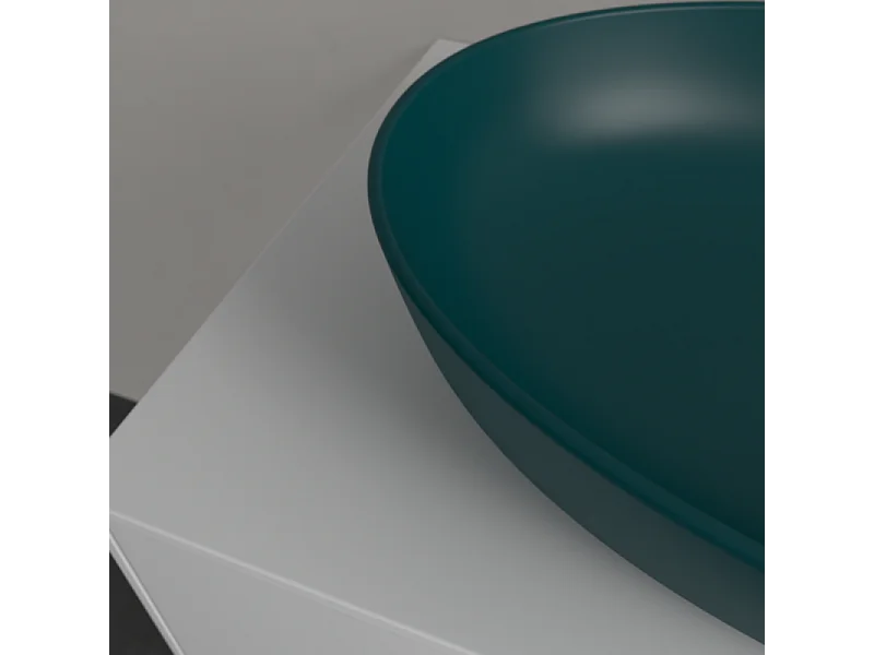 Vasque ovale à poser VILLEROY ET BOCH Artis Vert Teal