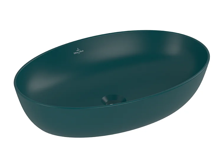 Vasque ovale à poser VILLEROY ET BOCH Artis Vert Teal