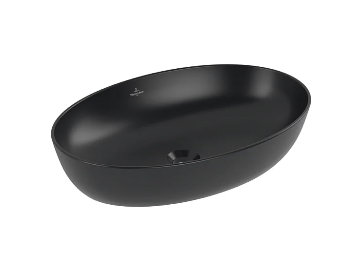 Vasque ovale à poser VILLEROY ET BOCH Artis Noir mat