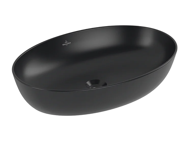 Vasque ovale à poser VILLEROY ET BOCH Artis Noir mat